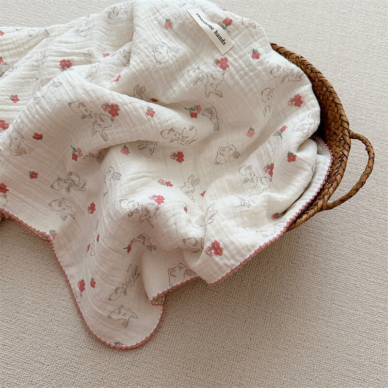 Baby Girls Blanket and Pillow Set
