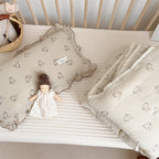 Toddler Bed Quilt and Pillow