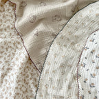 Vintage Floral Baby Blanket