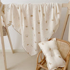 Baby Swaddle Blanket with Pillow Set