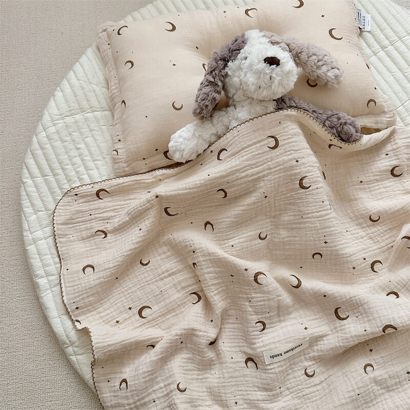 Baby Boys Blanket and Pillow Set