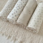 Vintage Floral Baby Blanket