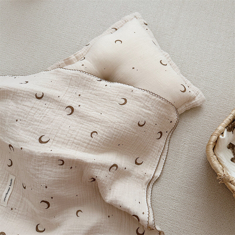 Baby Boys Blanket and Pillow Set