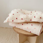 Baby Girls Blanket and Pillow Set for Crib