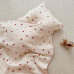 Baby Girls Blanket and Pillow Set for Crib