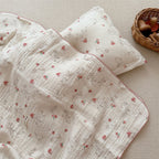 Baby Girls Blanket and Pillow Set