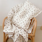 Vintage Floral Baby Blanket