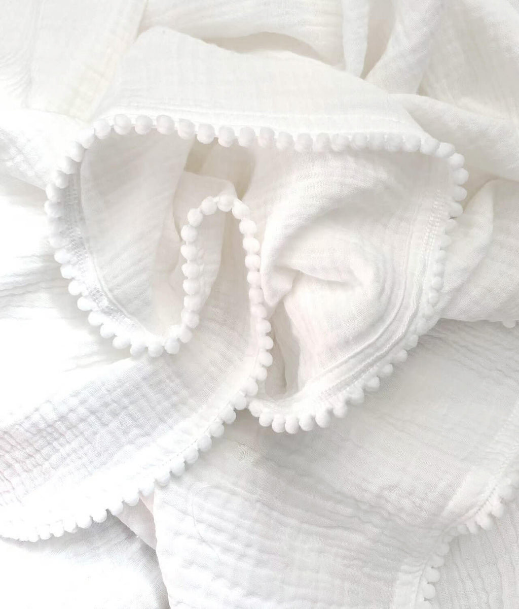Pom Pom Pram Baby Blanket