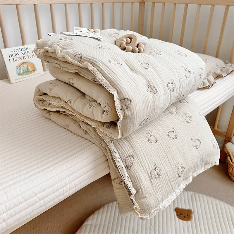 Toddler Bed Quilt and Pillow